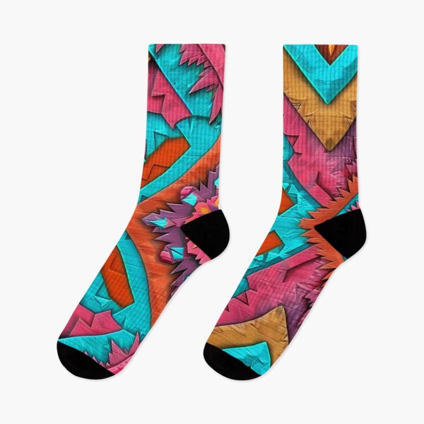 Item preview, Southwestern Blue, Mustard, And Magenta-Pink Designs Pattern designed and sold by DEC02.