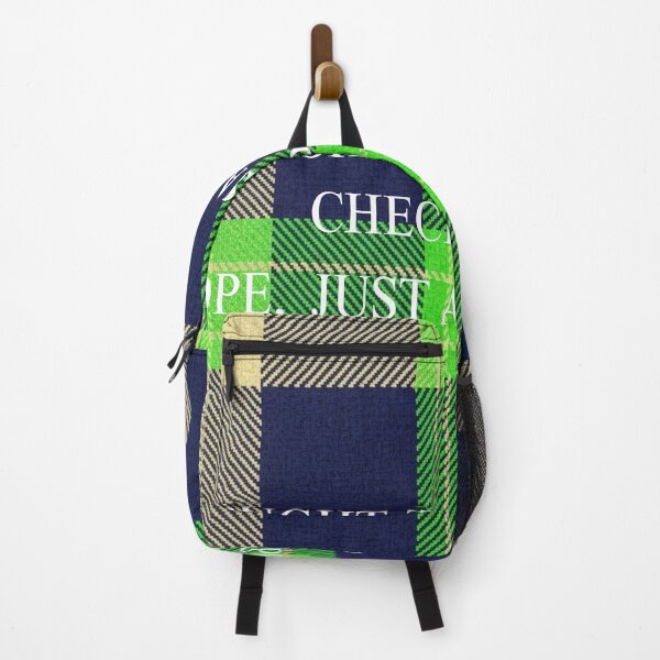 Item preview, Life Checkpoint / Check Print - Bright Beige & Lime Plaid designed and sold by lifrary365.