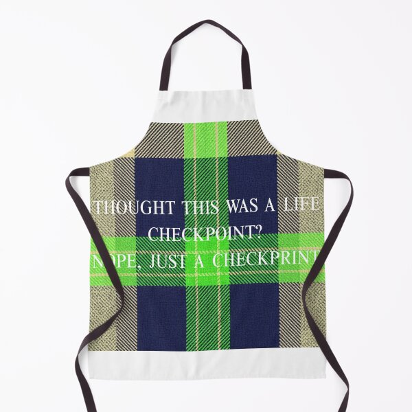 Item preview, Life Checkpoint / Check Print - Bright Beige & Lime Plaid designed and sold by lifrary365.
