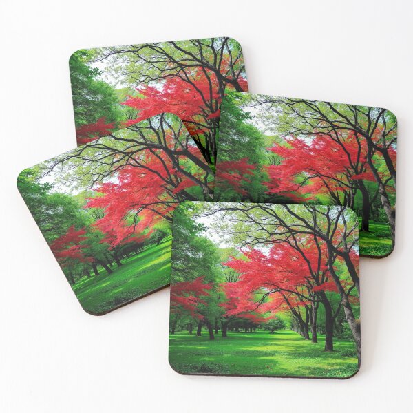 Item preview, green and red forest designed and sold by luis55.