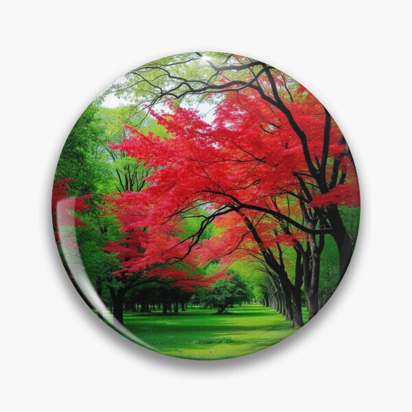 Item preview, green and red forest designed and sold by luis55.