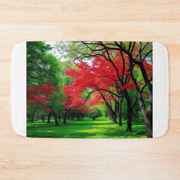 Item preview, green and red forest designed and sold by luis55.