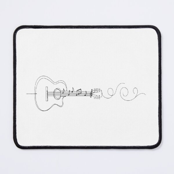 Item preview, Guitar Line Art Music Design designed and sold by Craft99.
