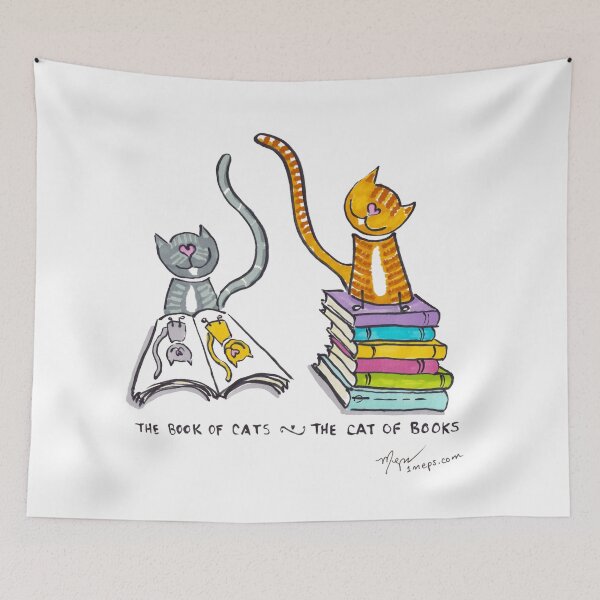 Item preview, The Book of Cats...and the Cat of Books designed and sold by 1meps.