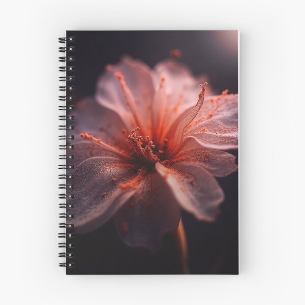 Item preview, Glowing Ethereal Red Floral Macro Photography designed and sold by WitchyBotanicaArt.