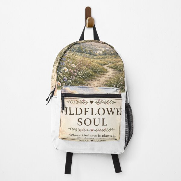 Item preview, Wildflower Soul | Vintage Wildflower Landscape Illustration designed and sold by am_khylie.