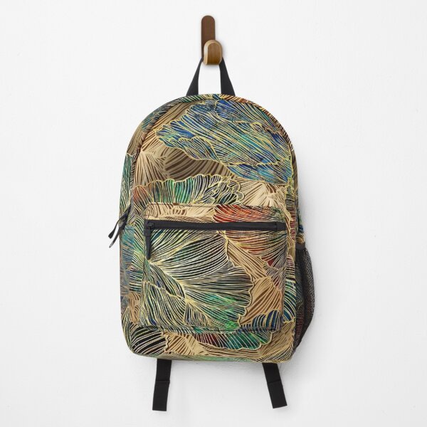 Item preview, An intricate floral pattern featuring vivid hues and flowing lines, evoking a sense of vibrant nature amidst a warm, muted backdrop with captivating textures designed and sold by Matt_Smith.
