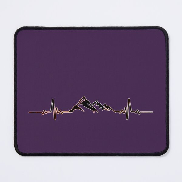 Item preview, Mountains Heartbeat designed and sold by flippersedwin.