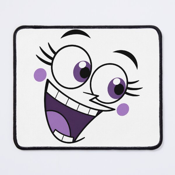 Item preview, Cartoon Purple Happy Smile Face designed and sold by Jaideep Walia.