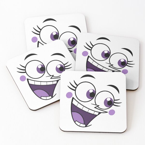 Item preview, Cartoon Purple Happy Smile Face designed and sold by Jaideep Walia.