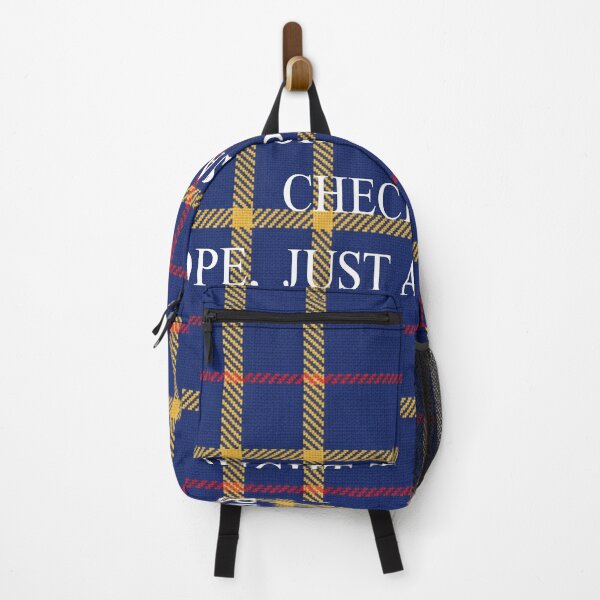 Item preview, Life Checkpoint / Check Print - Royal Blue & Gold Tartan designed and sold by lifrary365.