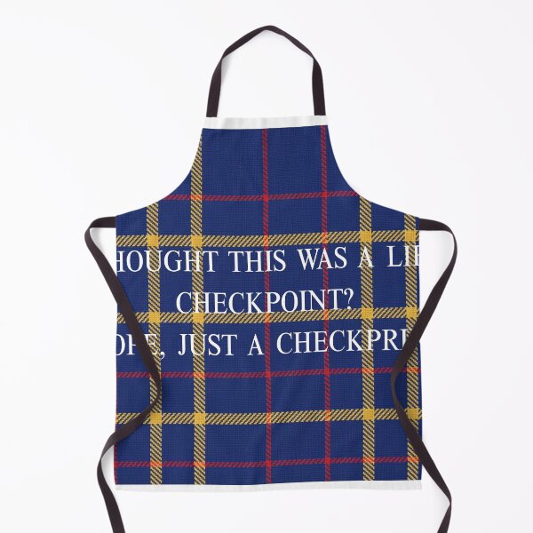 Item preview, Life Checkpoint / Check Print - Royal Blue & Gold Tartan designed and sold by lifrary365.