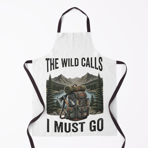Item preview, The Wild Calls I Must Go Vintage Backpack Hiking Adventure designed and sold by CF_VintageDesign.