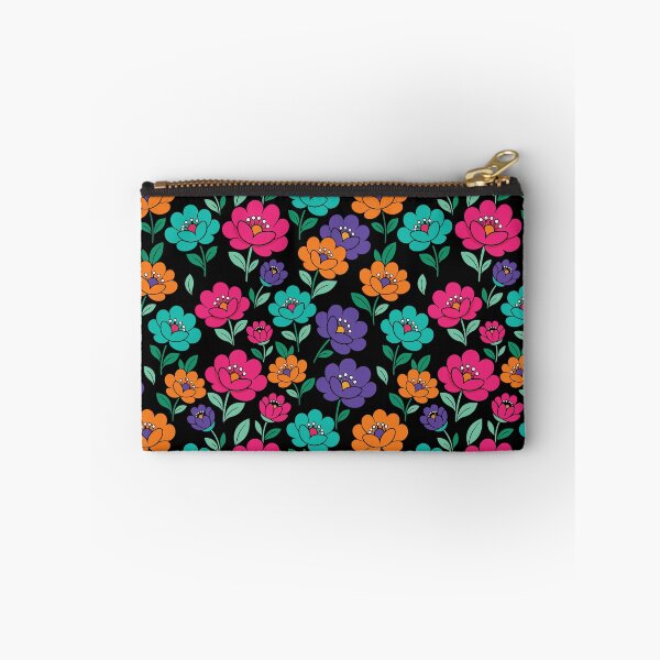 Item preview, Colorful Retro Floral Pattern – Cute Bloom Design designed and sold by Scaryzz.