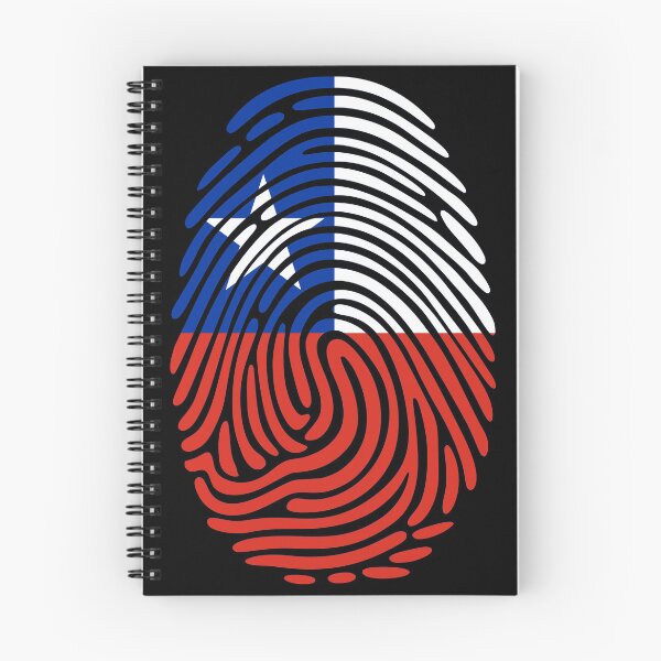 Item preview, Chile Flag Fingerprint Identity | Chilean DNA Heritage Graphic designed and sold by NTGUILTY.
