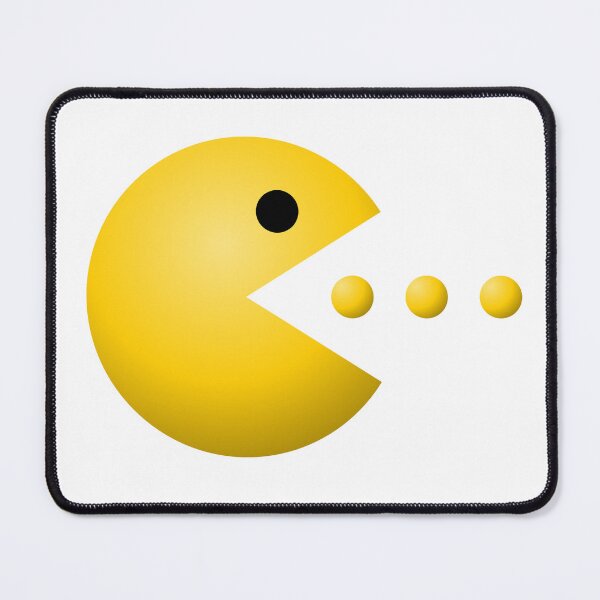 Item preview, Retro Arcade Yellow Dot Muncher Classic Gaming Icon designed and sold by anuggra.