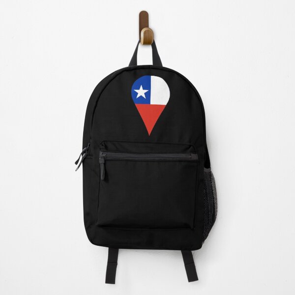 Item preview, Chile Flag Location Pin Map Marker | Chilean Destination GPS Icon designed and sold by NTGUILTY.