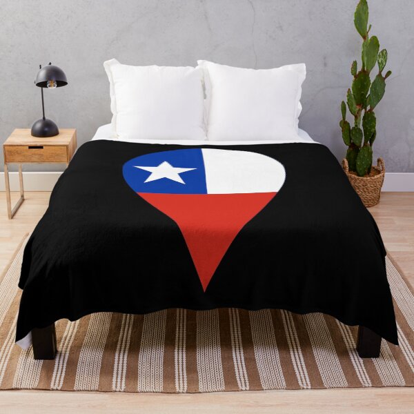 Item preview, Chile Flag Location Pin Map Marker | Chilean Destination GPS Icon designed and sold by NTGUILTY.