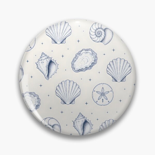 Item preview, Luxury Coastal Shell Pattern designed and sold by ice-apparel.