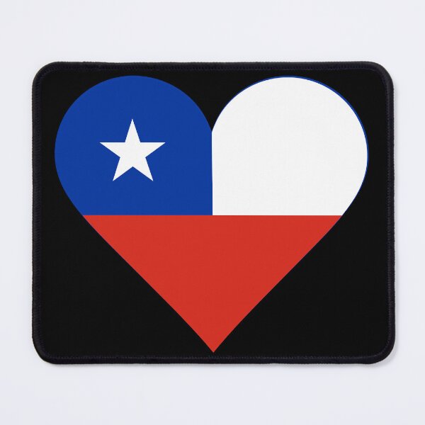 Item preview, Chile Heart Flag Graphic | I Love Chile Patriotic Symbol designed and sold by NTGUILTY.