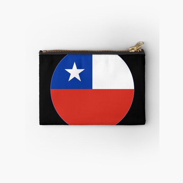Item preview, Round Chile Flag Icon | Circular Chilean Flag Button Element designed and sold by NTGUILTY.