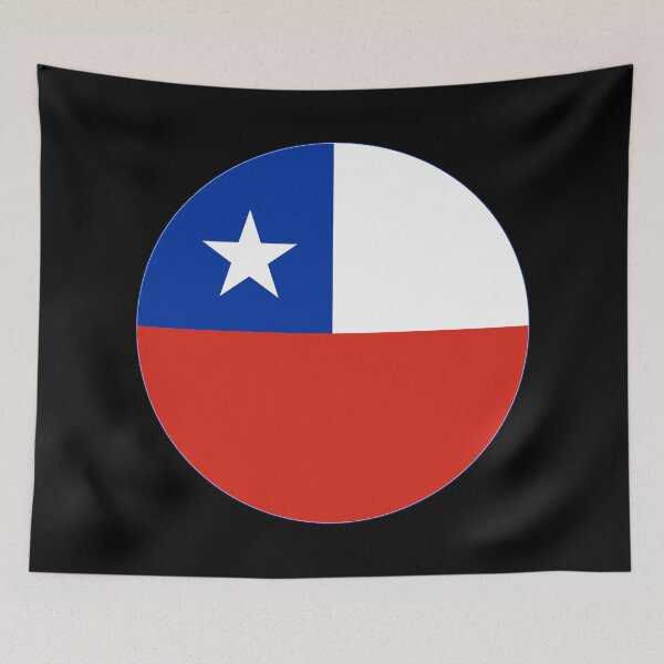 Item preview, Round Chile Flag Icon | Circular Chilean Flag Button Element designed and sold by NTGUILTY.