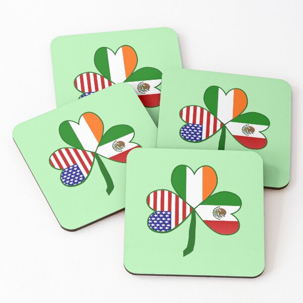 Item preview, Mexican Irish American Shamrock designed and sold by AuntieShoe.