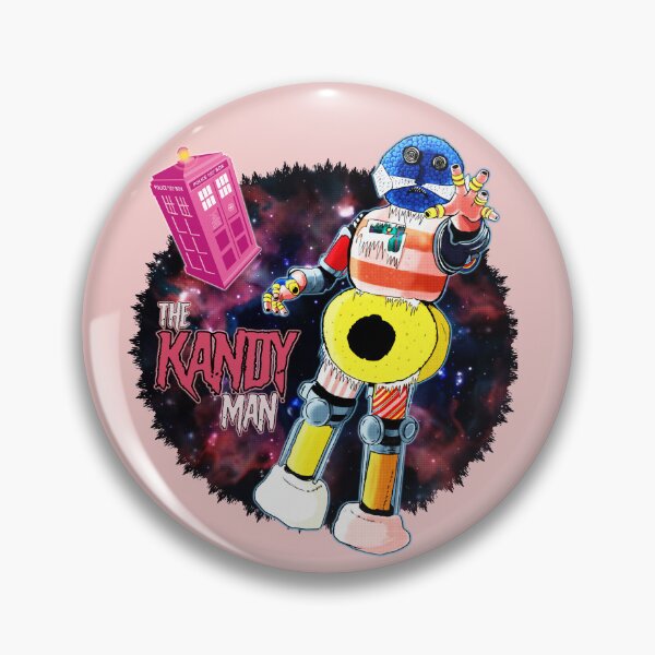 Item preview, The Kandy Man – Pink Edition | Retro Sci-Fi Candy Robot designed and sold by Redwolf77.