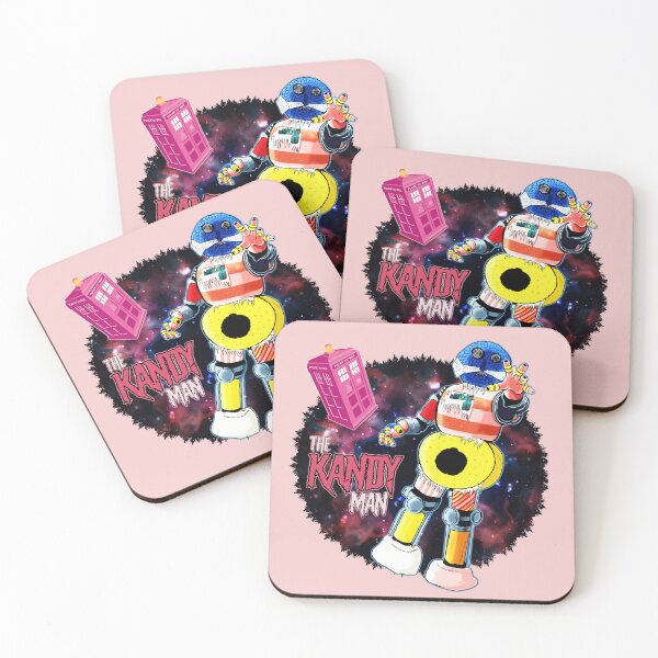Item preview, The Kandy Man – Pink Edition | Retro Sci-Fi Candy Robot designed and sold by Redwolf77.