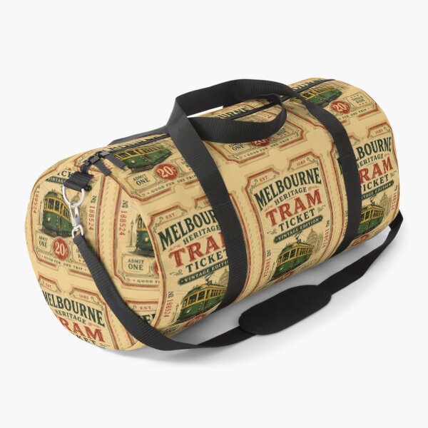 Item preview, Melbourne Heritage Tram Ticket Vintage Edition | Retro Melbourne Australia Tram Travel Souvenir Design designed and sold by Globalcitytees.