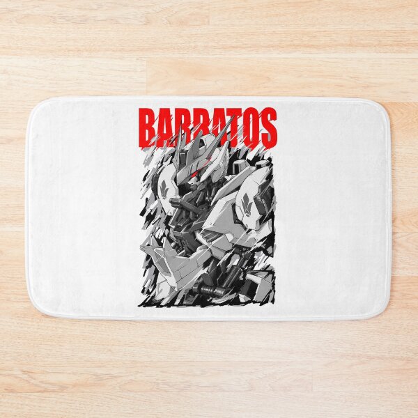 Item preview, black white frame Barbatos lupus rex Gundam tekkadan vector illustration designed and sold by sabartgunpla.