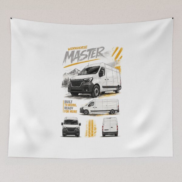 Item preview, Renault Master White Workhorse designed and sold by Vanessee.