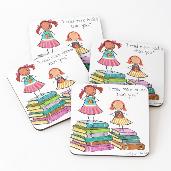 Item preview, "I read more books than you" designed and sold by 1meps.