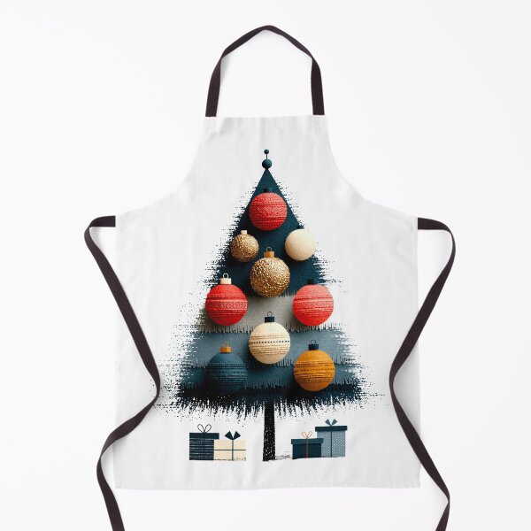 Item preview, Textured Modern Minimalist Christmas Tree Art designed and sold by colorful-white.