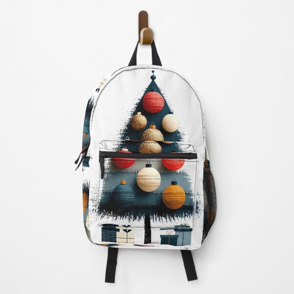 Item preview, Textured Modern Minimalist Christmas Tree Art designed and sold by colorful-white.