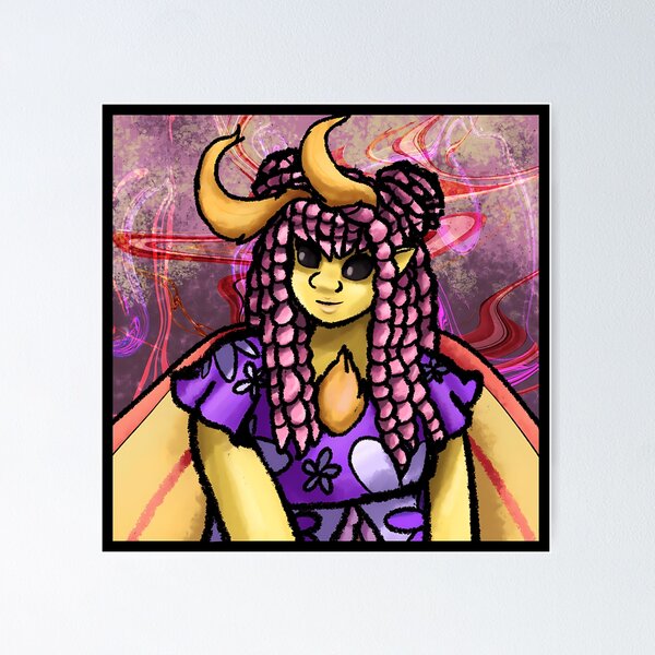 Item preview, Rosy Maple Moth Girl designed and sold by KerstenMonjAJ.