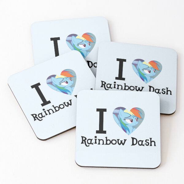 Item preview, I Love Rainbow Dash designed and sold by d3adali3n.