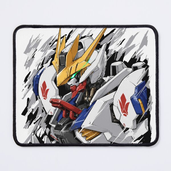 Item preview, Barbatos lupus rex Gundam tekkadan vector illustration digital freehand draw designed and sold by sabartgunpla.