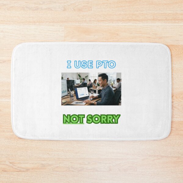 Item preview, I use PTO. NOT sorry. designed and sold by Goode-sense2025.