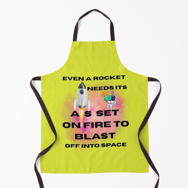 Item preview, Even A Rocket Needs Its A.s Set On Fire To Blast Off Into Space-Funny Motivational Space Quote designed and sold by MarthaPlace.
