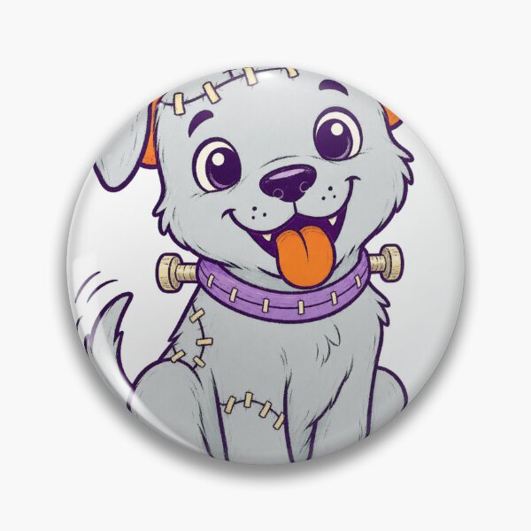 Item preview, Franken Pup Sticker Cute Monster Dog Halloween Funny Pet designed and sold by AzottoShop.