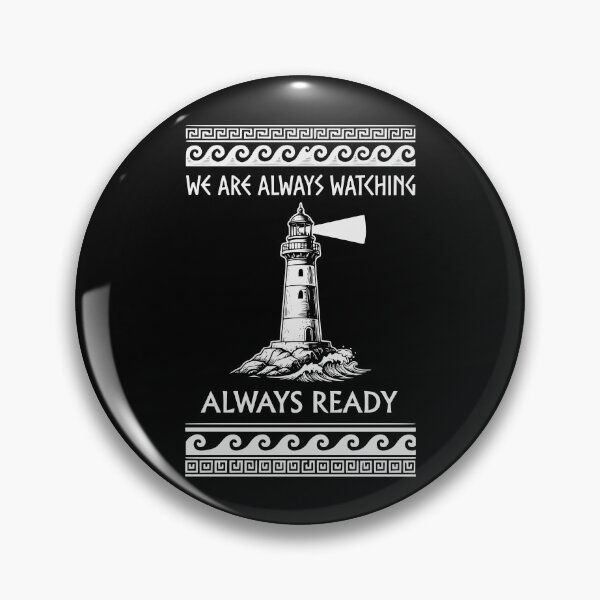 Item preview, We are always watching Odyssey Inspired Design designed and sold by Coasties.