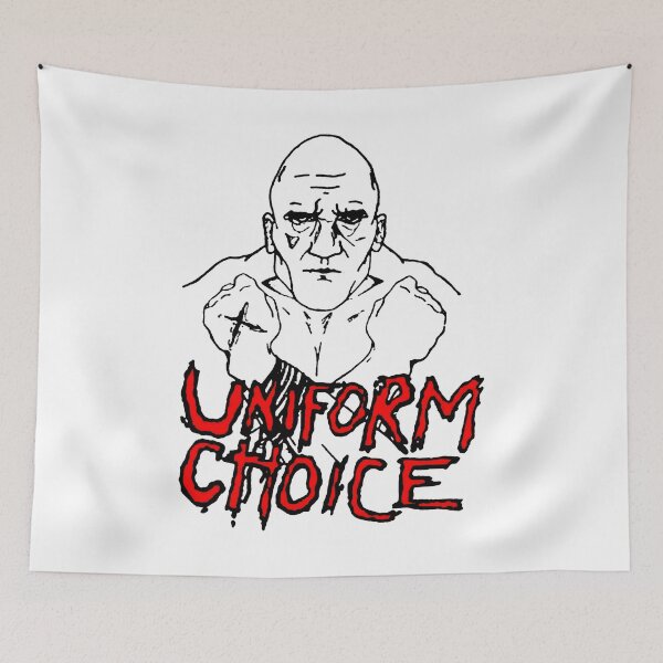 Item preview, Red Typography Hardcore Punk Art designed and sold by nerdyygraphic.