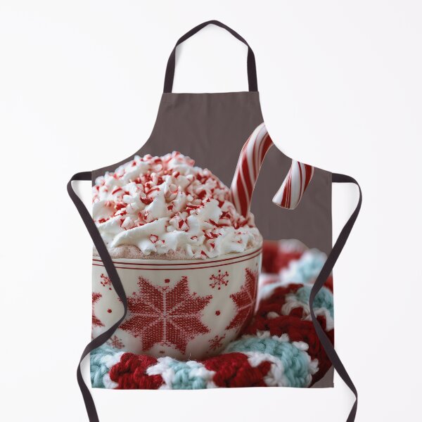 Item preview, Cozy Peppermint Hot Cocoa Holiday Drink Art designed and sold by colorful-white.