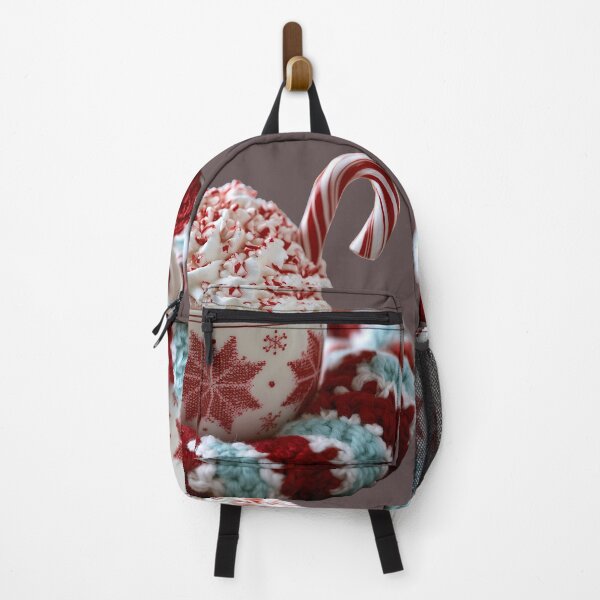 Item preview, Cozy Peppermint Hot Cocoa Holiday Drink Art designed and sold by colorful-white.