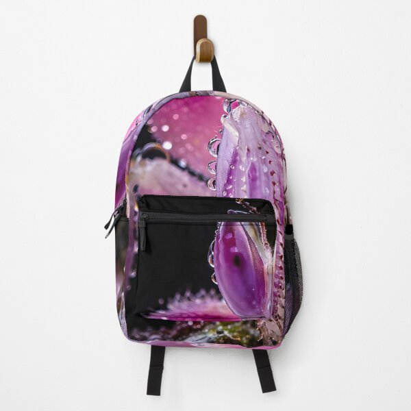 Item preview, Text: Fascinating pink orchid mantis with glittering water droplets designed and sold by Fotografin1981.