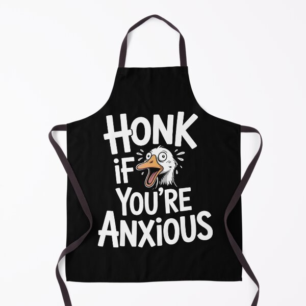 Item preview, Honk if You're Anxious Funny Sarcastic Anxiety Gift designed and sold by Say It With Ink.