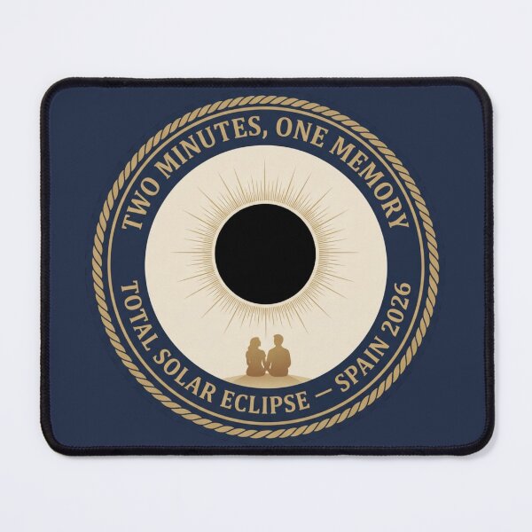 Item preview, Two Minutes One Memory Total Solar Eclipse designed and sold by CalmCapy Co.