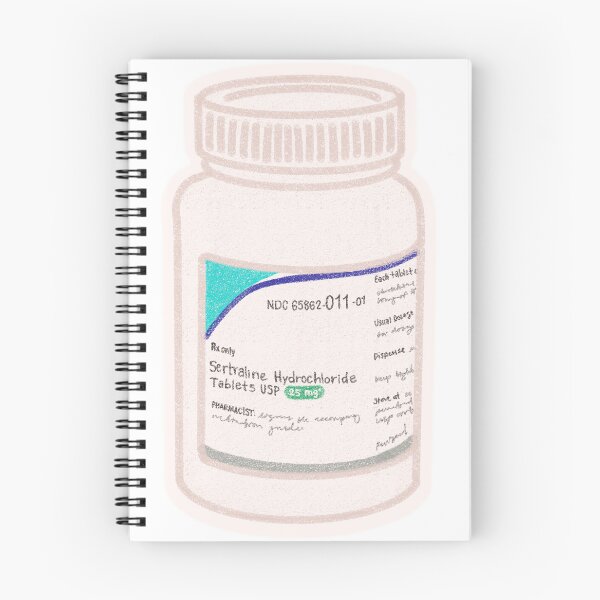 Item preview, Sertraline 25mg bottle designed and sold by aubs1726.