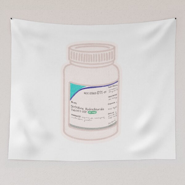 Item preview, Sertraline 25mg bottle designed and sold by aubs1726.